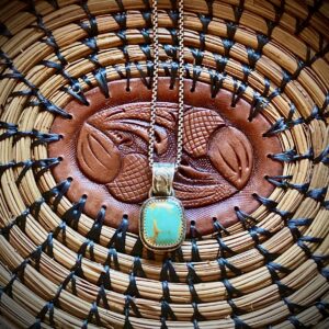 Sterling silver/turquoise necklace